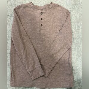 Tommy Bahama Kids Gray Henley Sweater Size M (7/8)